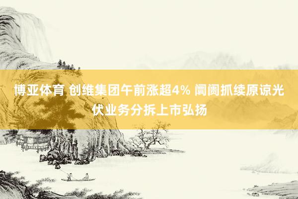博亚体育 创维集团午前涨超4% 阛阓抓续原谅光伏业务分拆上市弘扬
