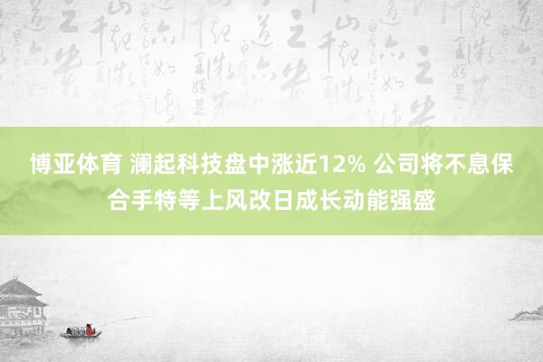 博亚体育 澜起科技盘中涨近12% 公司将不息保合手特等上风改日成长动能强盛